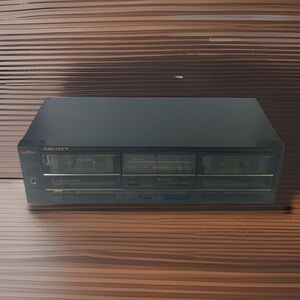 Vintage Scott DD245A Stereo Dual Cassette Deck - Tested High Speed Dubbing HIFI